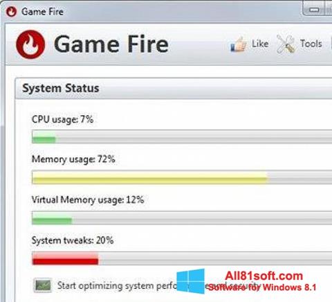 Screenshot Game Fire Windows 8.1