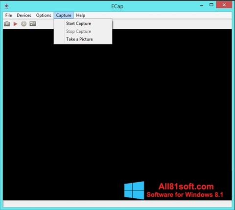 Screenshot ECap Windows 8.1
