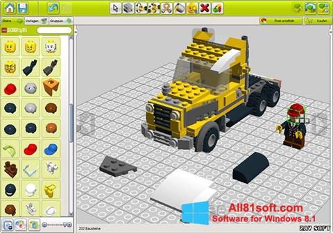 Screenshot LEGO Digital Designer Windows 8.1