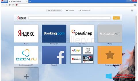 Screenshot Opera Next Windows 8.1
