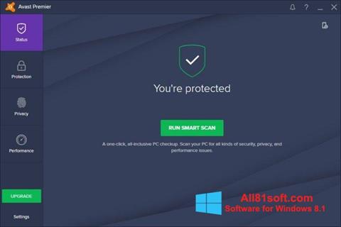 Screenshot Avast Premier Windows 8.1